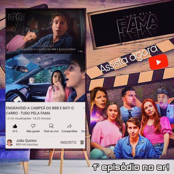 Cintia Drucker in Tudo pela fama web series